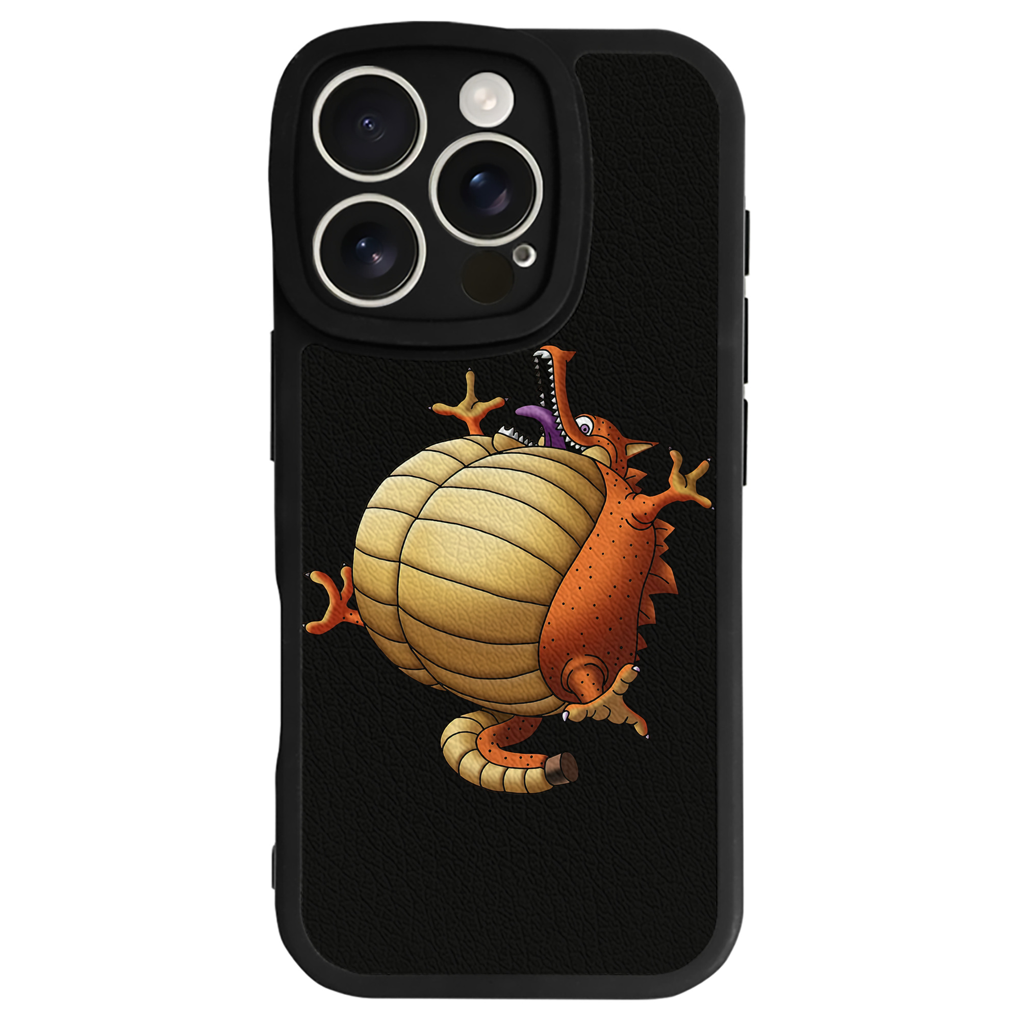 （画像用） ドラゴンクエスト Doragon Kuesuto Dragon Quest 【iPhone 16シリーズ対応】シリコンスマホケース（レザー調） 材質：シリコン